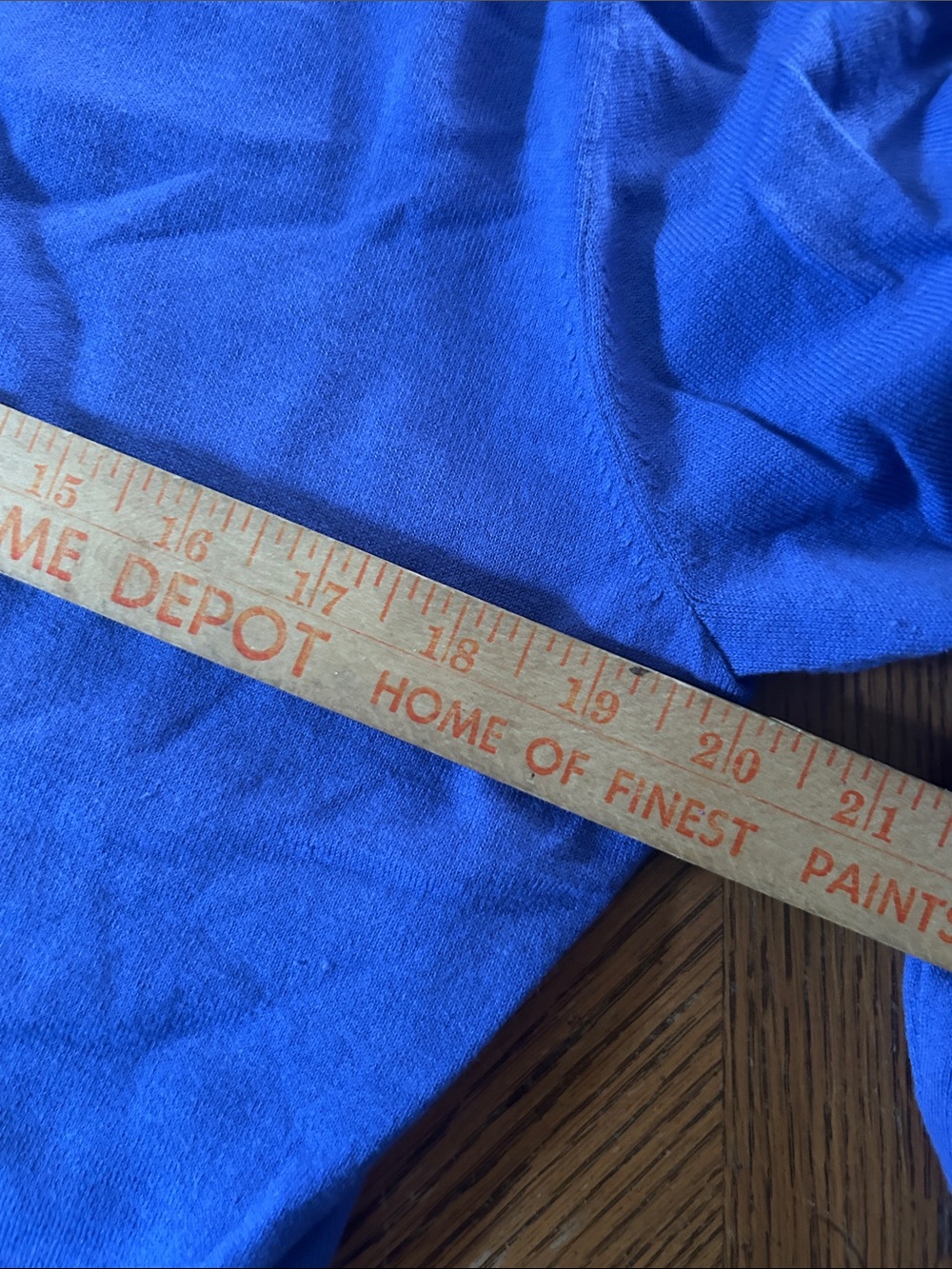 Periwinkle Purple Crewneck Cardigan - Picture 11 of 13